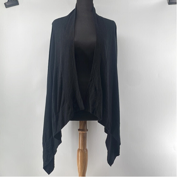 Line the label open front cardigan modal cashmere light weight minimalist sz xs - Picture 6 of 10